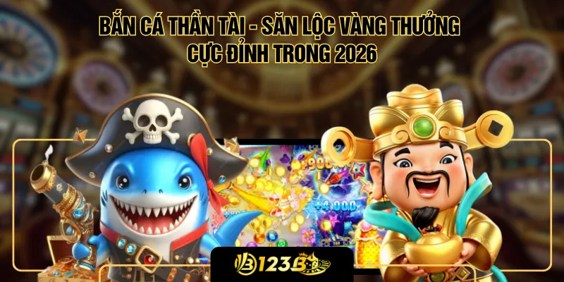 Bắn Cá Thần Tài - Săn Lộc Vàng Thưởng Cực Đỉnh Trong 2026